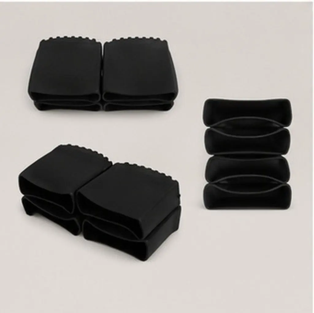 4Pcs Ladder Feet Covers Non Slip Rubber Pads for Folding Step Ladders Enhanced Grip Stability Portable Lightweight Safety Cover