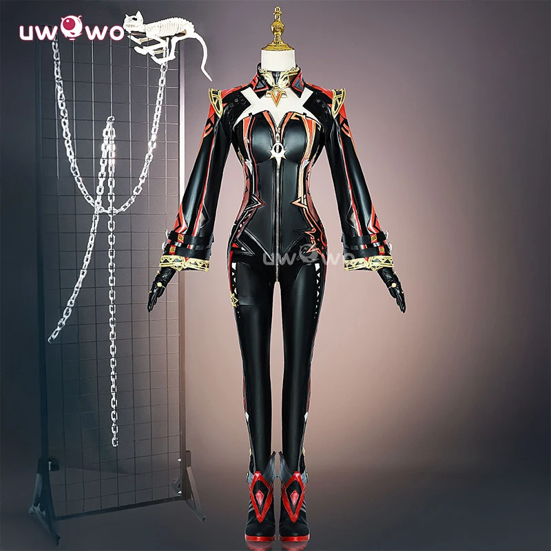 UWOWO Collab Series:Mavuika Cosplay Game Genshin Impact Mavuika Pyro Archon Cosplay Costume New Outfit XS-3XL  Halloween Costume