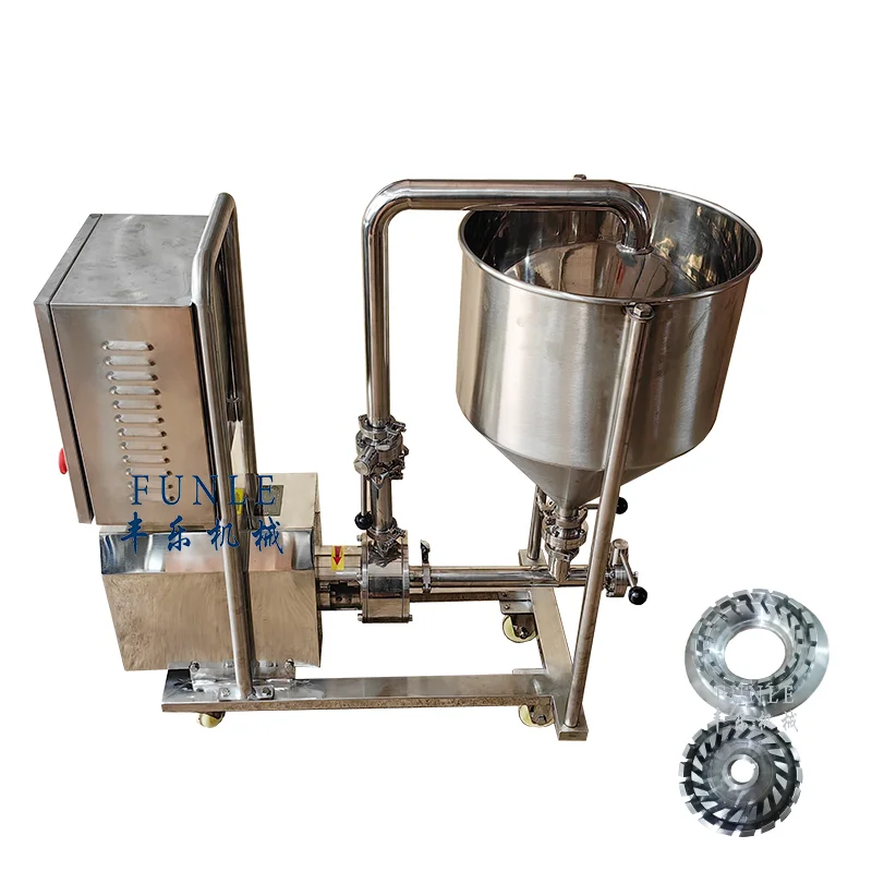 دفعة مضخة المستحلب على الإنترنت مضخة استحلاب الخالط عالية القص سعر المصنع استحلاب الخلط #4