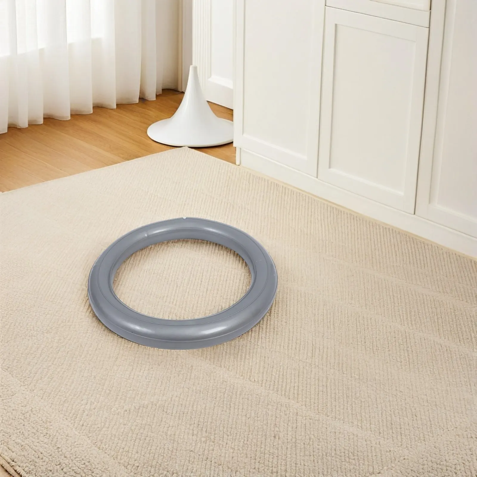 

Yoga Ball Base Ring PVC Anti-Burst Stable Fixation for Exercise Ball Chair Stand Home Gym Office Use Fitness Stability Holder