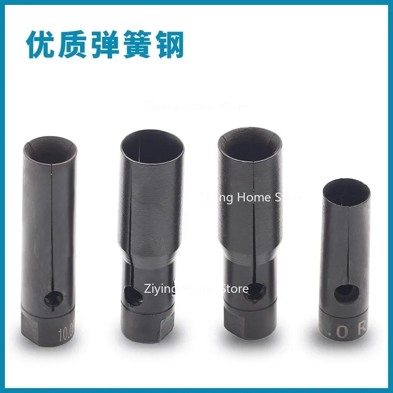 

For LNS XT320 Fedek Automatic Bar Feeder Clip 20# M9 Left Thread Finger Chuck Spring Steel Collet