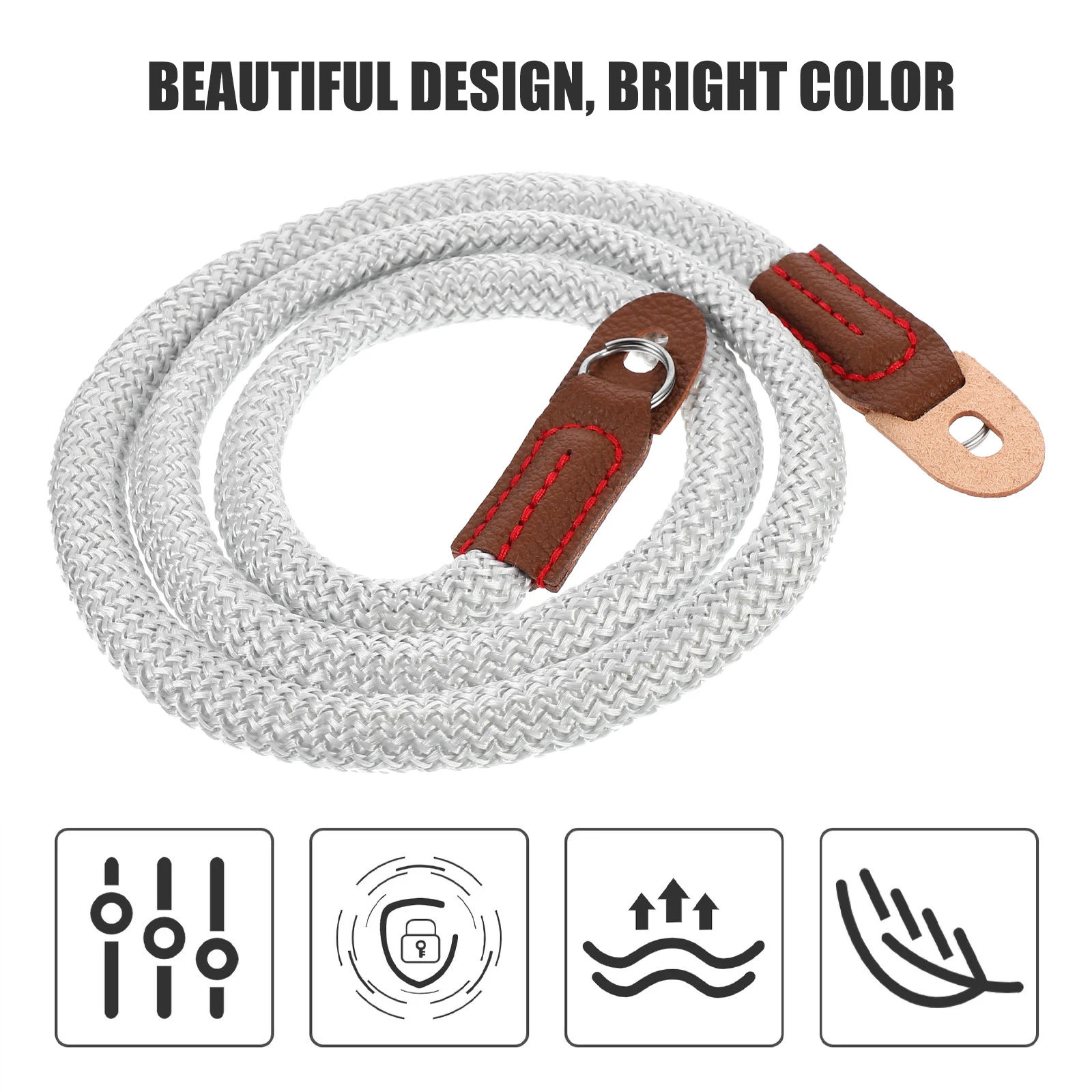 

Camera Strap Shoulder Neck Lanyards Elastic Cotton Wide Camping Travel Sling Belt Adjustable Fashion Photography Camera