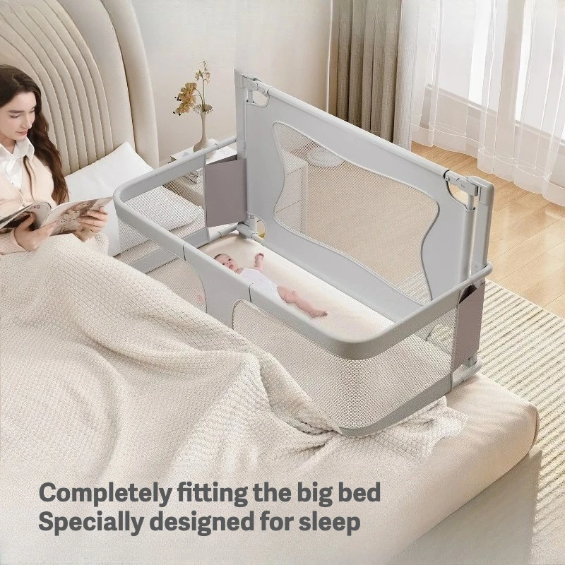 Foldable Dual-Use Bed Safety Rails: Anti-Fall Protection Guardrail for Baby Cot & Toddler Bedside Crib with Comfortable Padding
