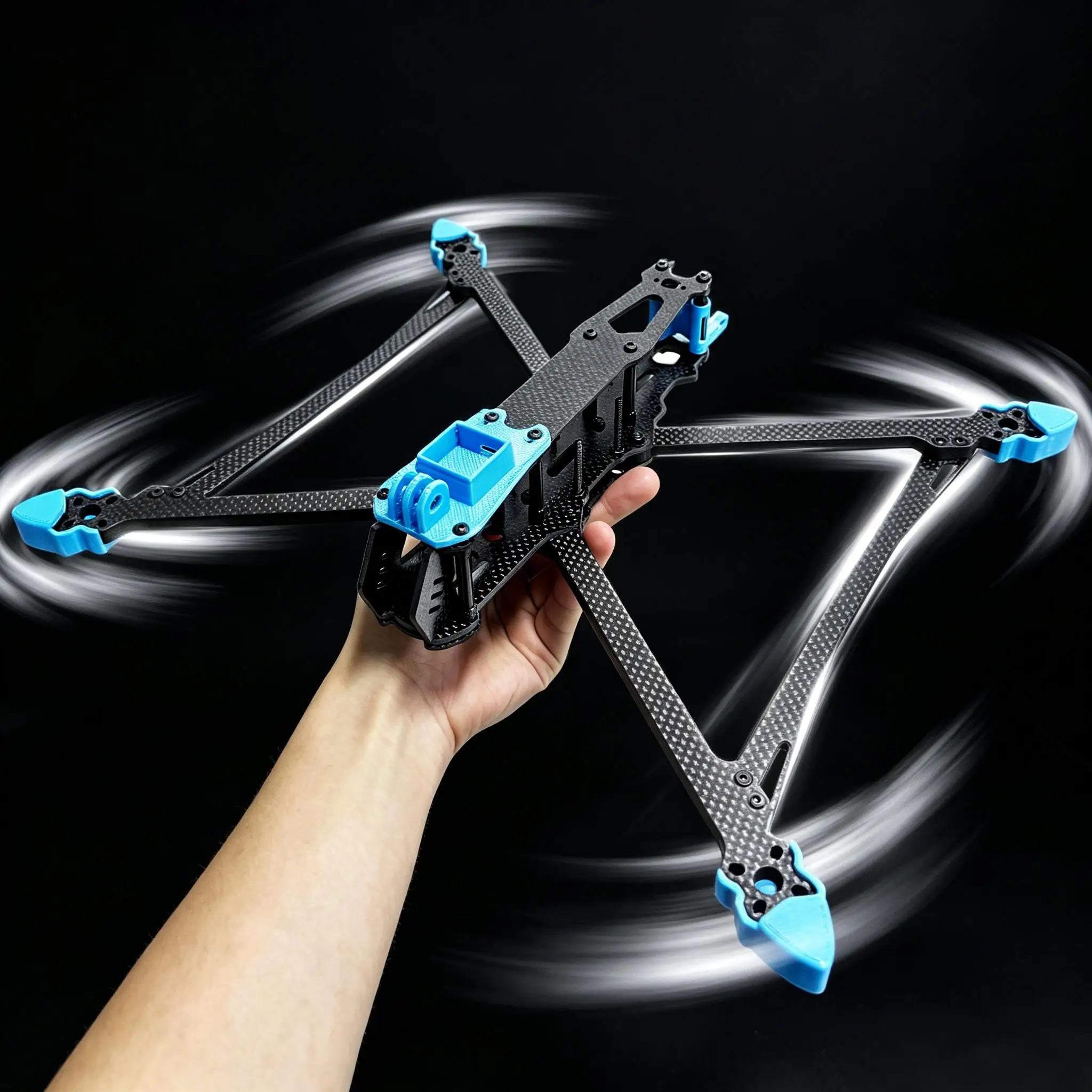 RCtoSky MARK4 V2 5 7 8 9 10-inch Flight Control 45/60A 4INI ESC rack drone FPV carbon fiber PV Racing Drone Quadcopter Freestyle