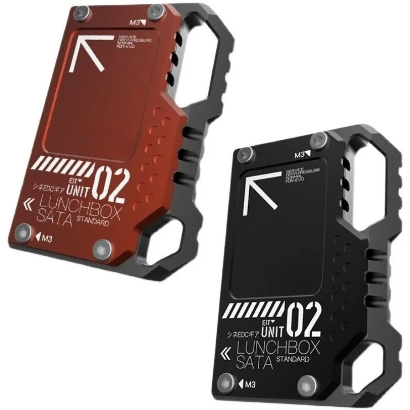 No. 2 aluminum alloy cooling hard drive enclosure is suitable for 870SATA SSD