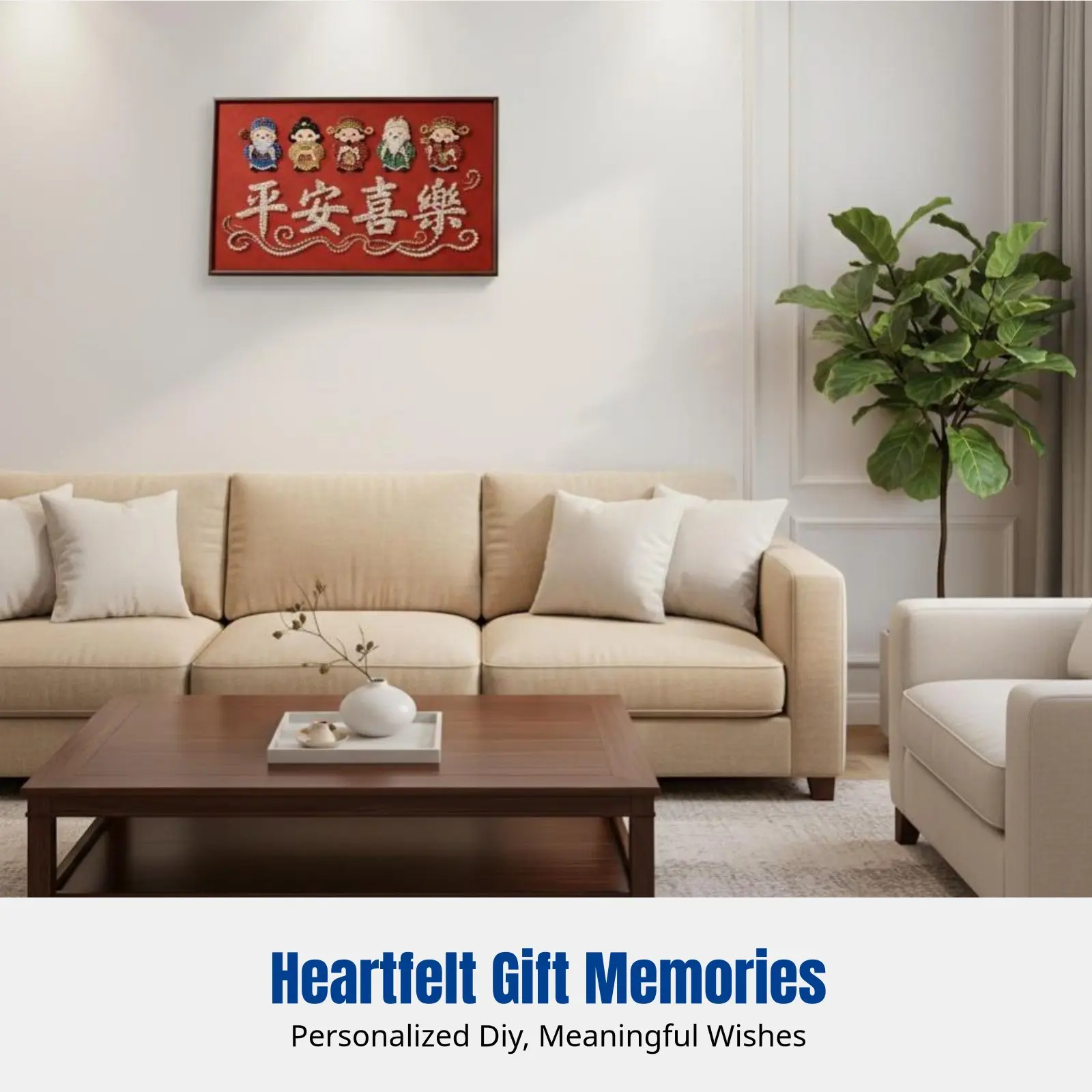 

Креативная вышивка бисером своими руками, настенное искусство ручной работы, полный комплект, декор для гостиной, подарок