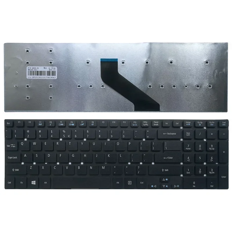 NEW English for Acer Aspire E1-522 e1-510 E1-530 E1-530G E1-572 E1-572G E1-731 E1-731G E1-771 US laptop Keyboard