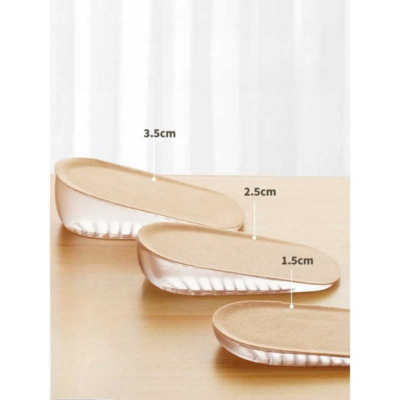 

Recommended inner heightening insole women, not tired feet invisible Martin boots shock absorption heightening pad