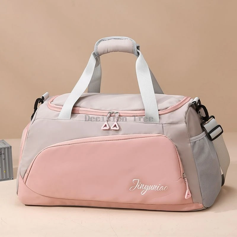 2025 new fashion style fitness bag single-shoulder crossbody hand-carry multi-functional large-capacity sports bag training bag
