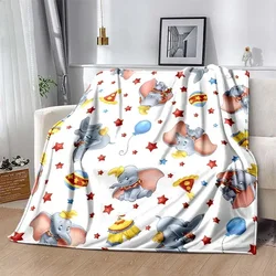 17 Styles Disney Dumbo Blanket for Sofa King Size Fluffy Soft Kids Quilt Throw Fluffy Bed Blanket New Born Winter Blanket Gift