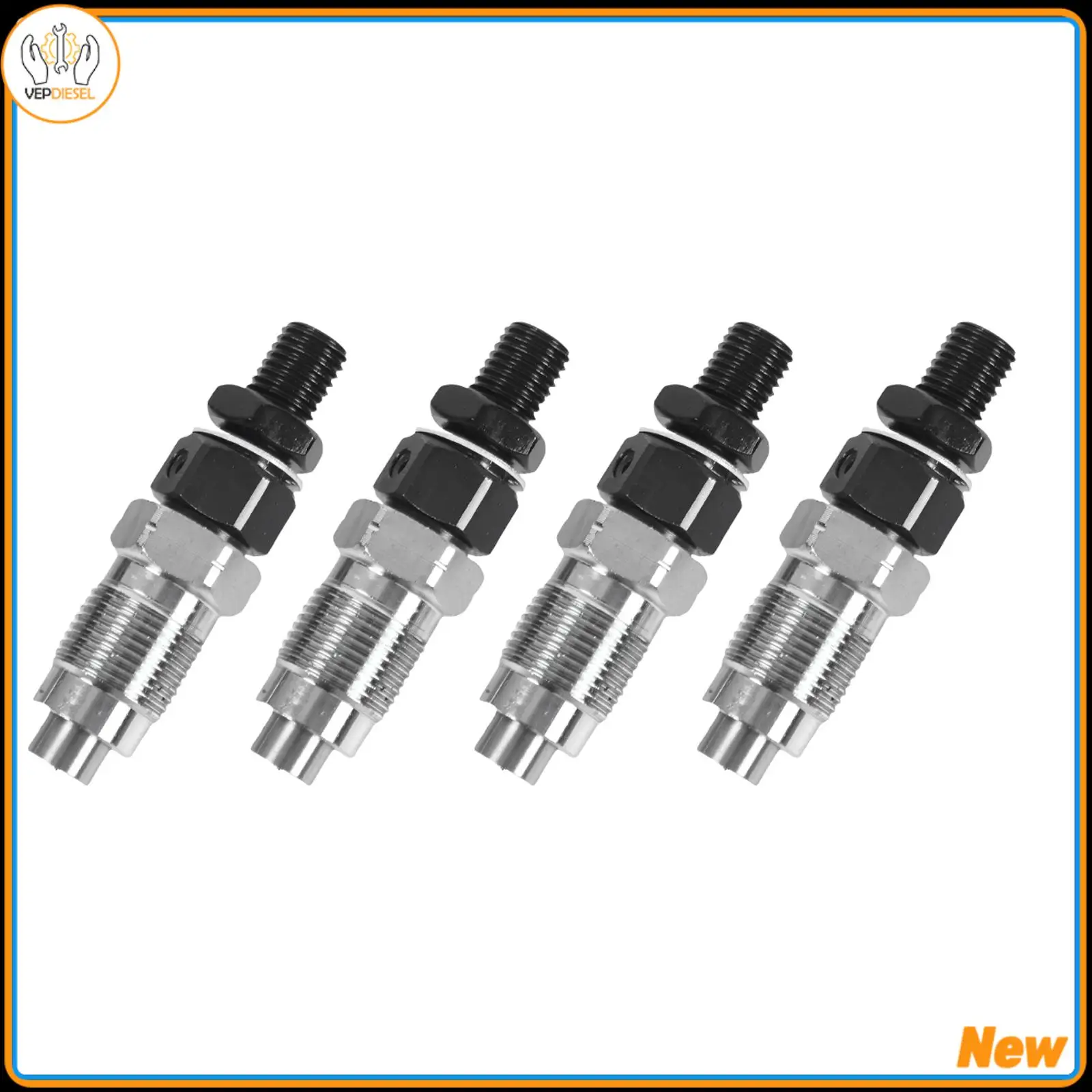

23600-19015 093500-4740 4PC Fuel Injector Assy for Toyota 1PZ/2C-TL Engine Parts Fuel Supply System Brand New