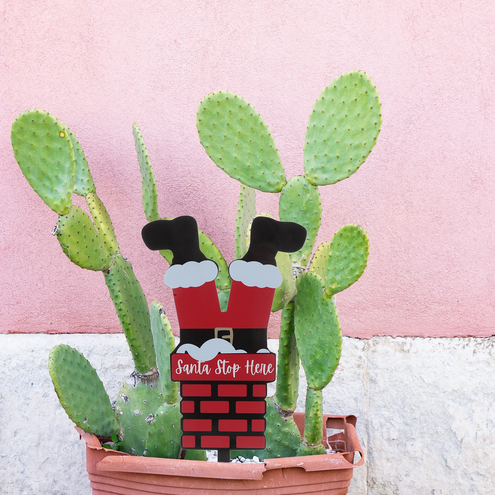 

Christmas Yard Sign Stake Outdoor Decoration Compact Durable Acrylic Lawn Garden Sign Festive Christmas Yard Decor