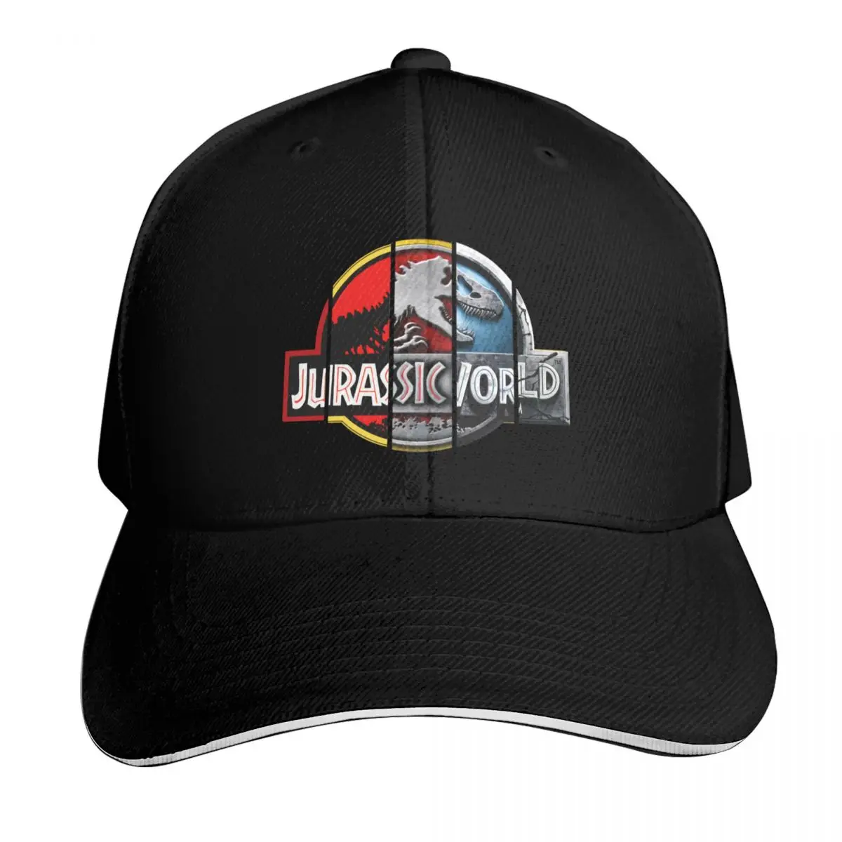 Jurrassix World Evolution Logo Baseball Cap Streetwear Hip Hop Trendy Vintage Retro Embroidered Lightweight Packable