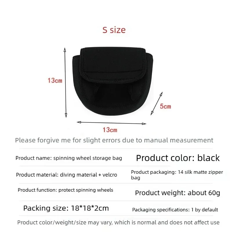 S/M/L Drum Storage Bag and Protective Cover Waterproof Drum Bag Lightweight Feeding Drum Bag Rotating Fishing Drum Cover