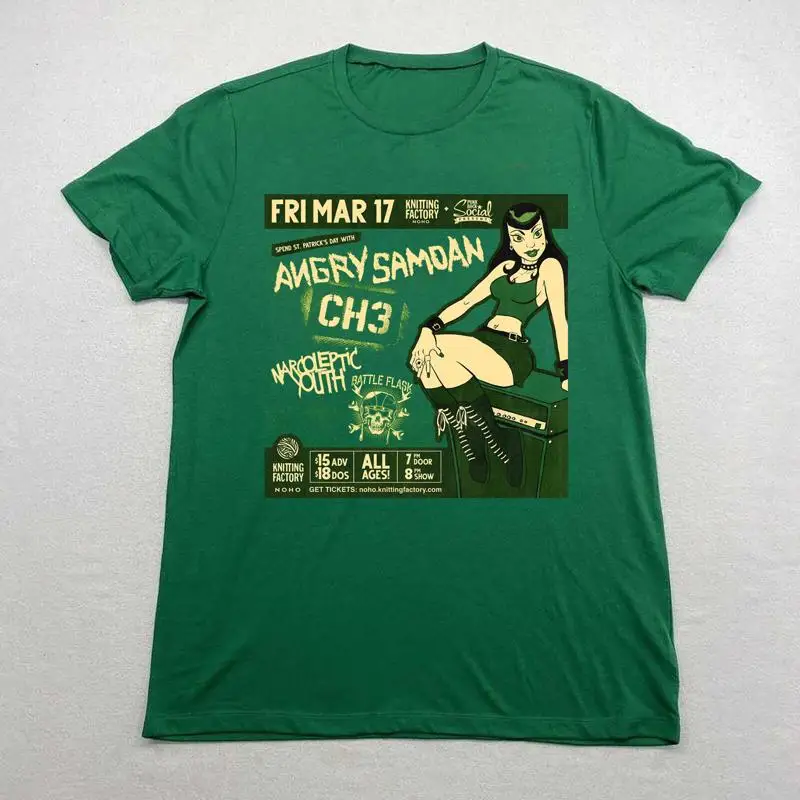 

НОВЫЙ постер «Злой самоанс», зеленая футболка всех размеров, AR983