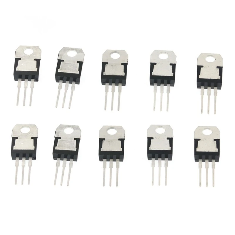 50PCS TO-220 series transistor high-power three-terminal voltage regulator transistor 10 specifications LM317T