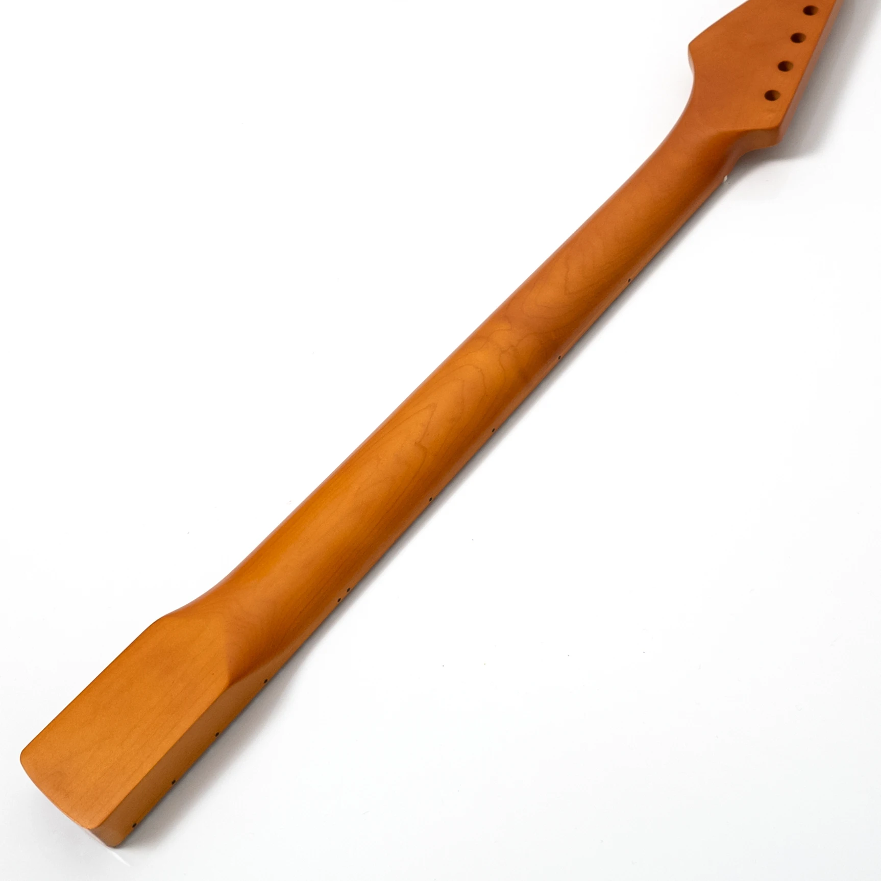 Electric Guitar Neck Matte Maple Neck and Fingerboard Modern C Profile 22 Stainless Steel Frets 25.5 Inch Scale Length