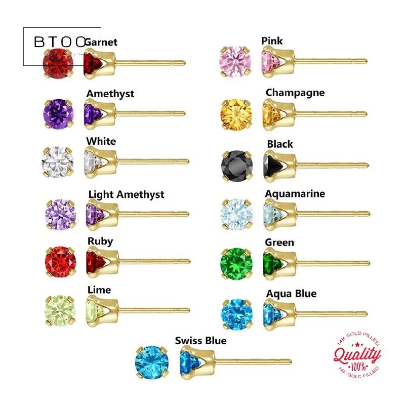 14K Gold Filled Ear… - image