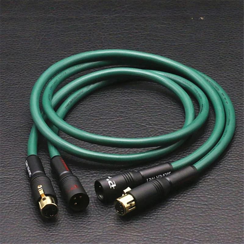 

A+for Furutech FA-220 PCOCC XLR Balanced Audio Cable Pair Audiophile Grade Japan