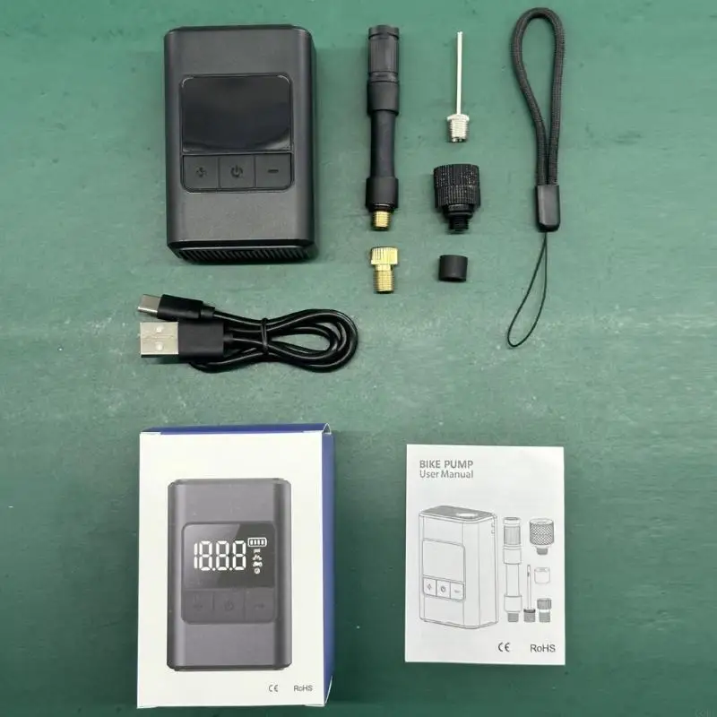 

Fast Inflation Pumps Double Motors 3600mAh Battery Compacts for Camping Use