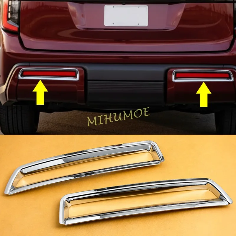 

Для Nissan Armada Y63 2025 2026: Накладка на задние стоп-сигналы, рамка-детектор, наклейка, хромированная отделка из АБС-пластика, аксессуары