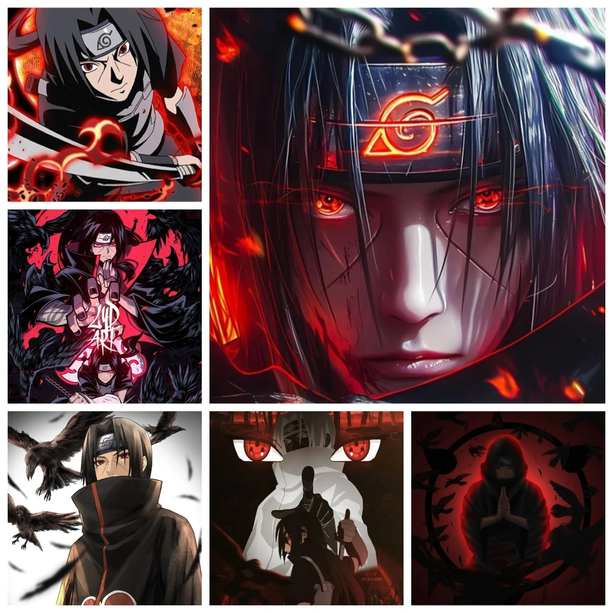 

Пазл «Наруто» с Учихой Итачи, 1000 деталей, сложная семейная игра для игровой комнаты, спальни, гостиной