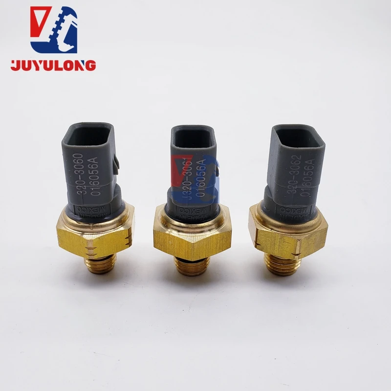 JUYULONG for Caterpillar CAT E345 349D Engine C13 Timing Atmospheric Pressure Sensor Fitting 274-6717 Excavator Spare Parts