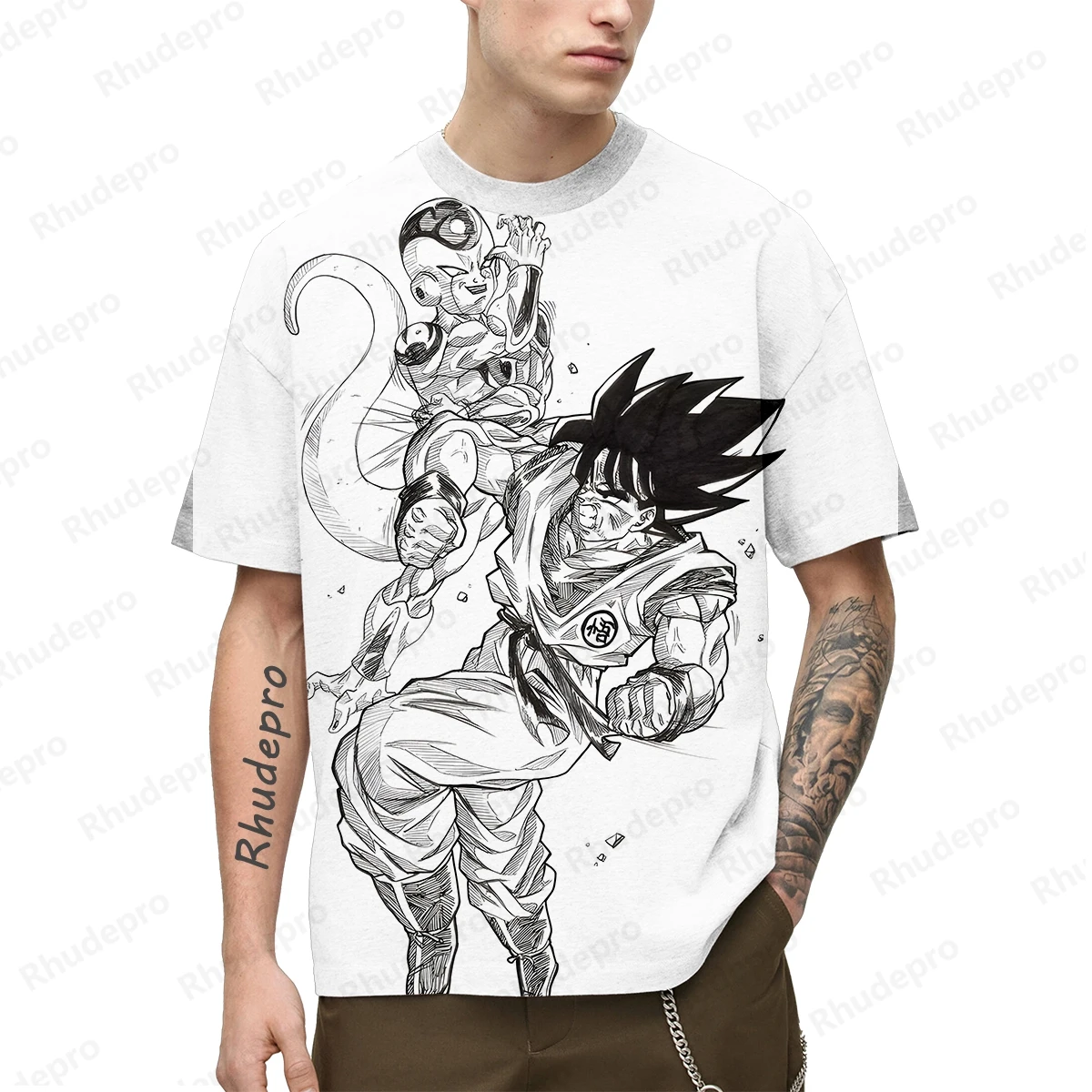 Dragonball 3D para mulheres Impressão T-shirt, Camisetas de Rua Feminina, Top Grande, Cosplay, Anime Japão, Novo, 2022