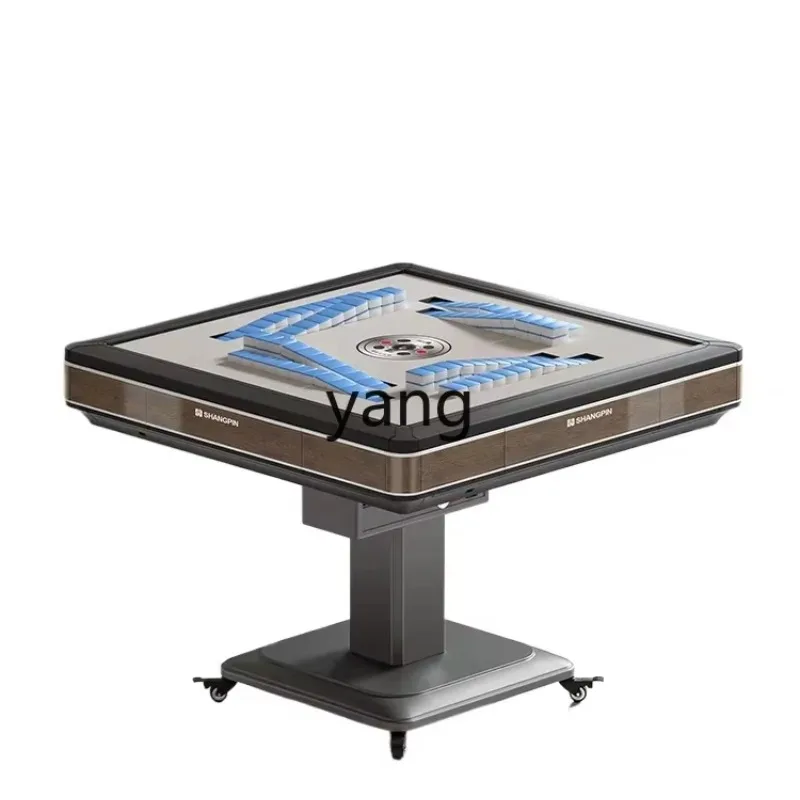

LMM roller coaster automatic mahjong table dining table dual-purpose household folding heating