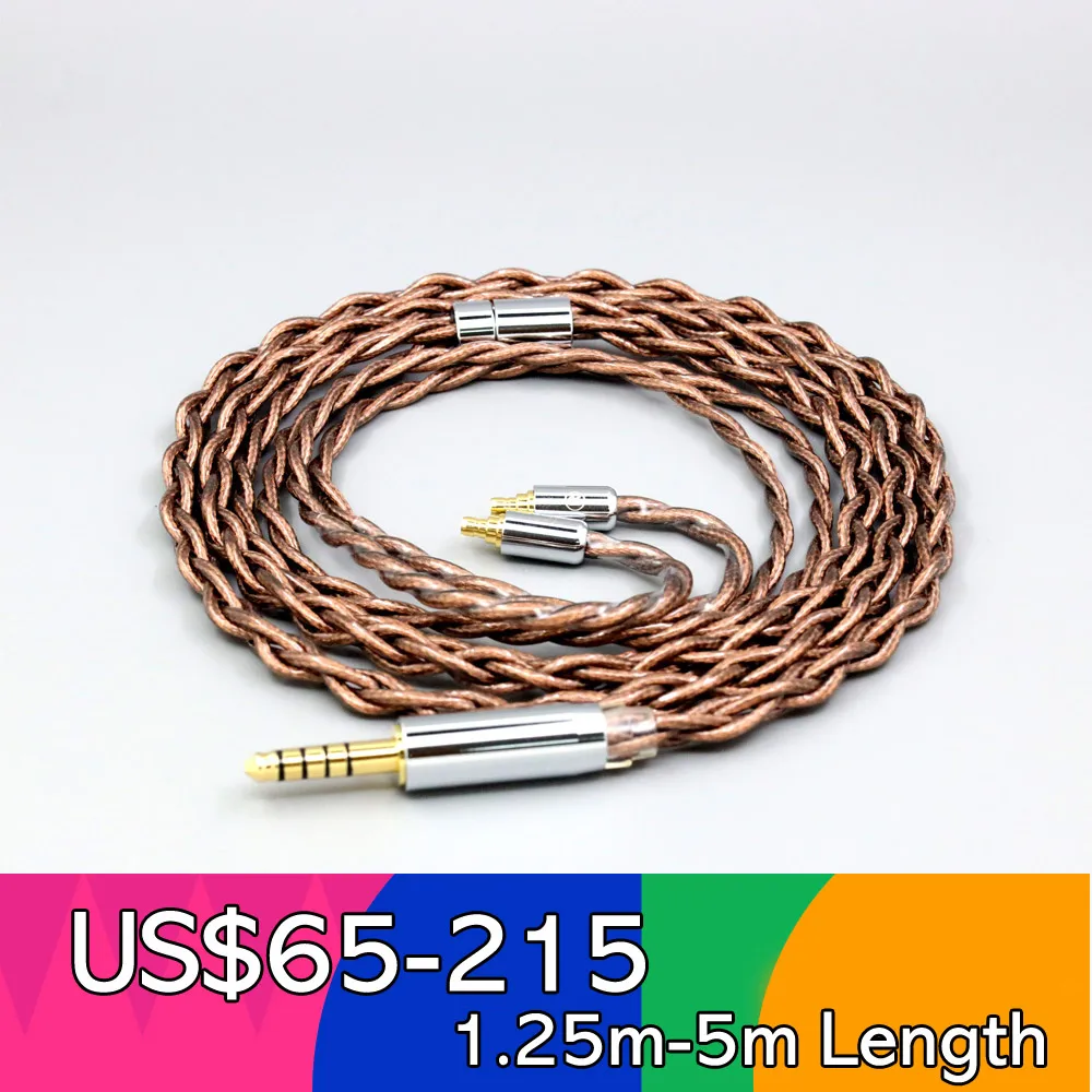 99% 24k Gold 7n Pure Silver Graphene Shield Earphone Cable For Sennheiser IE100 IE400 IE500 Pro LN008525