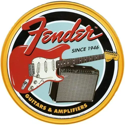 Fsdva Musik Retro Metallschild Wanddekoration