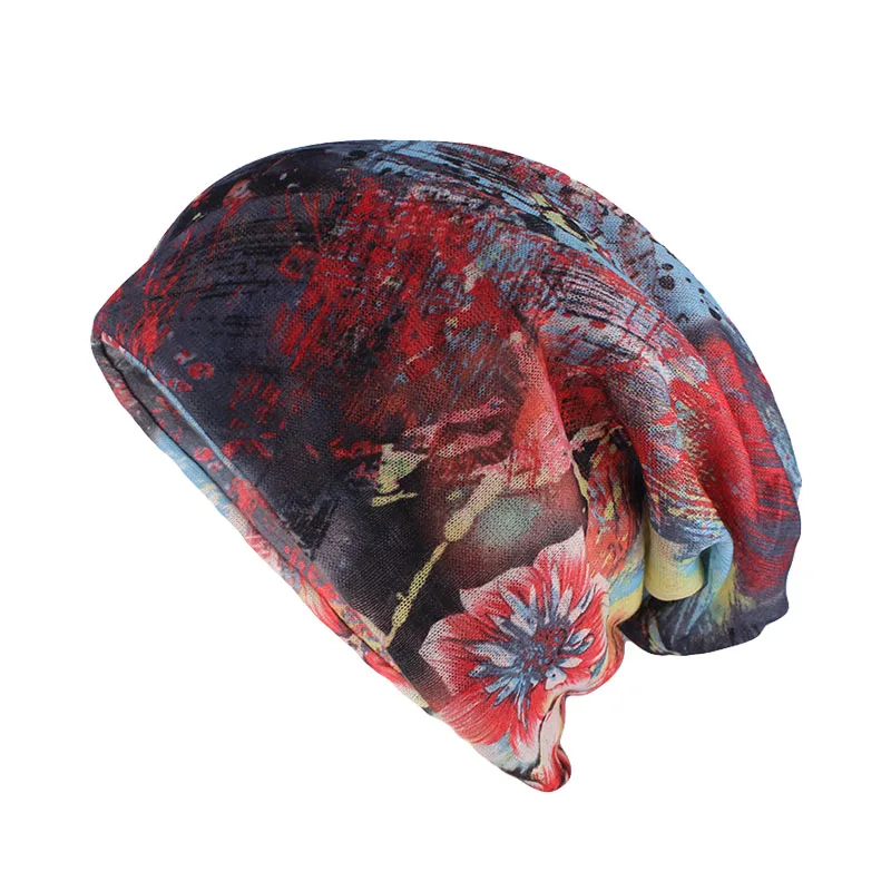 Neue Sommer Mode Frauen Mützen Casual Outdoor Atmungsaktive Spitze Mädchen Tanz Hut Schal Weiche Blumen Beanie Stricken Warme Postpartale Hut – Detail 1