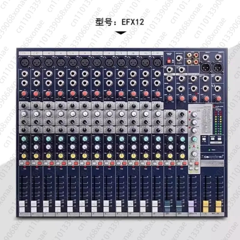 EFX8 EFX12 EFX16 EFX20 Professionelle Bühnenperformance-Konferenz 8-Wege 12-Wege 16-Wege Sound Art Mixer