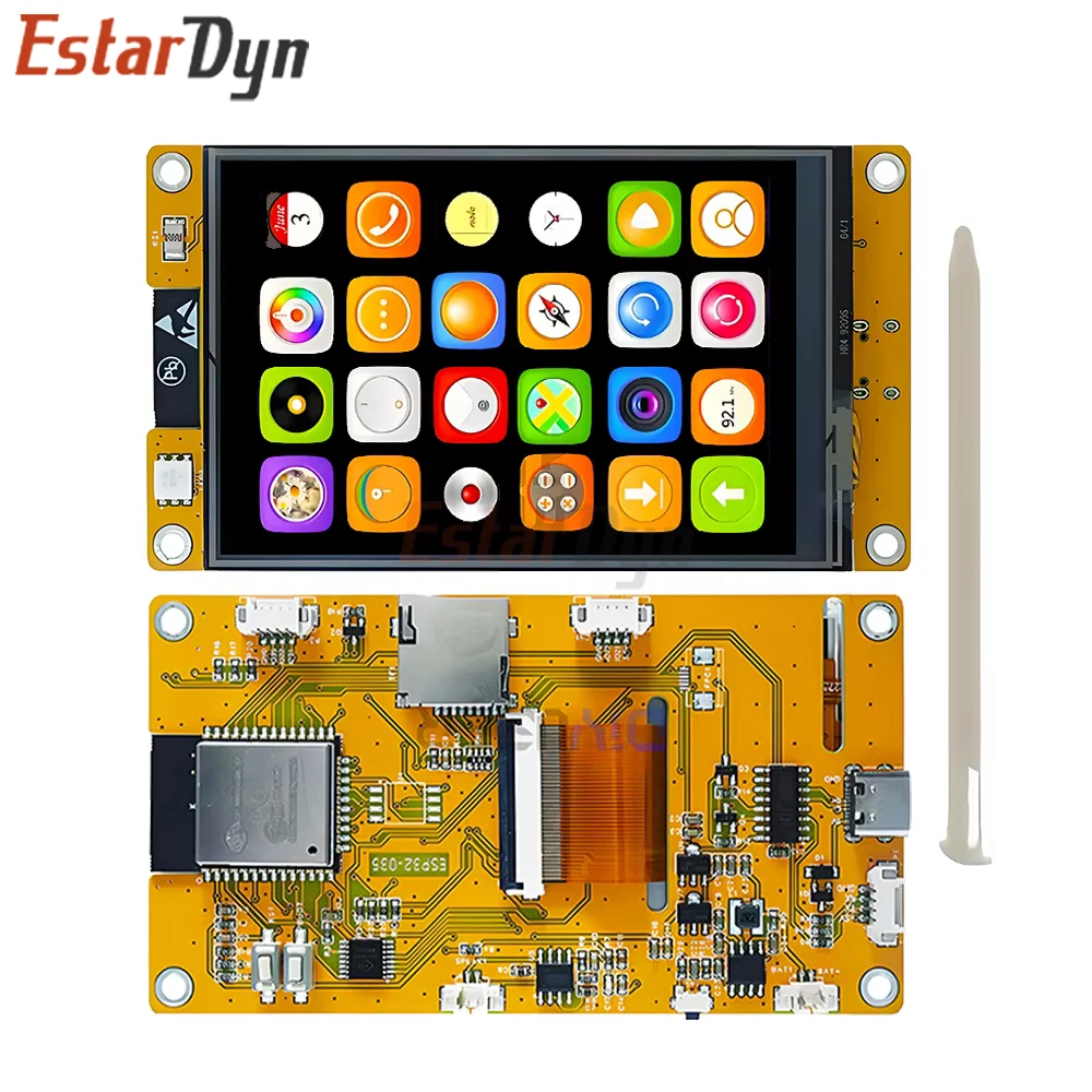 ESP32 Arduino LVGL WiFi Bluetooth Development Board with 3.5 Inch Touch 240x320 Smart Display Screen LCD TFT Module