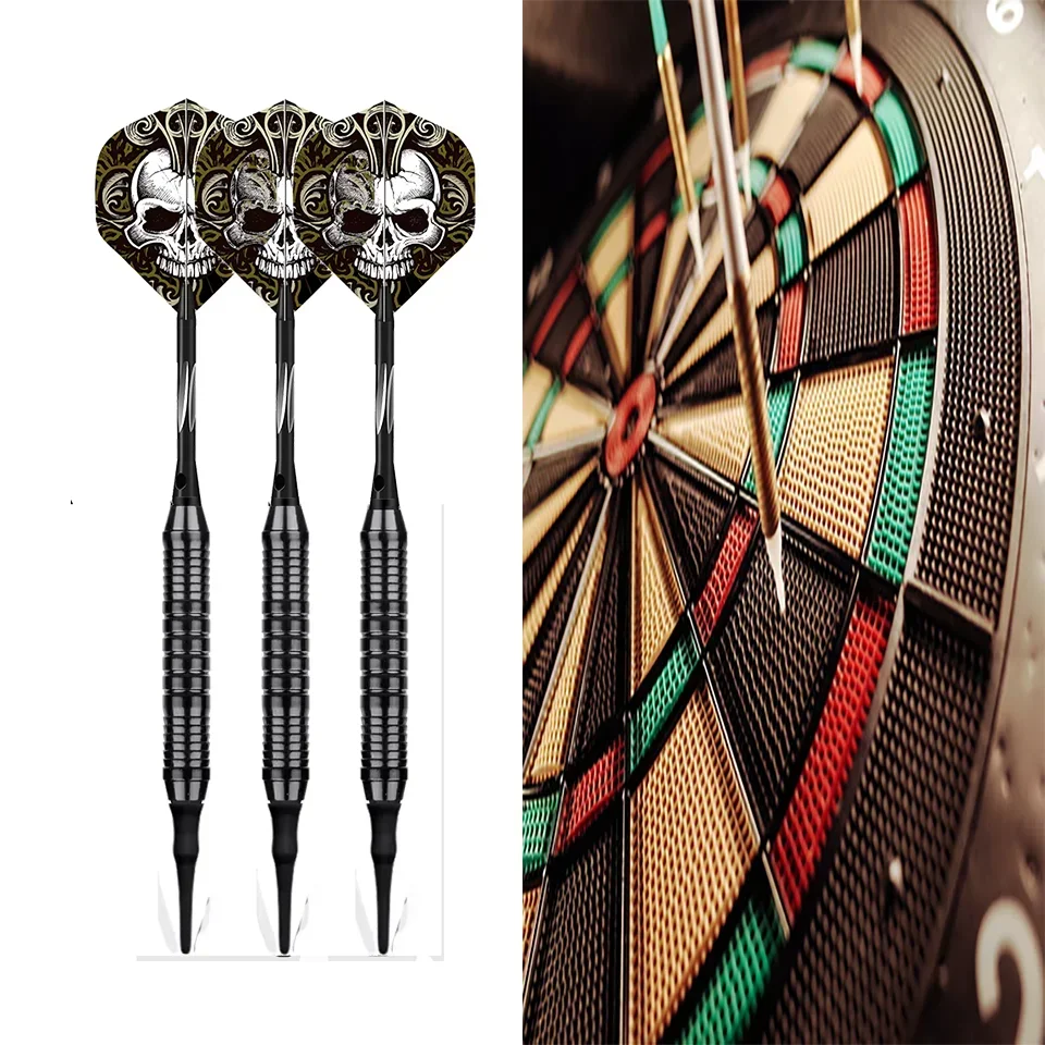 18g Pointed Dart Aluminum Shaft Electronic Plastic Dart Board Indoor Dart Game Home Bar Entertainment Toy with Storage Box