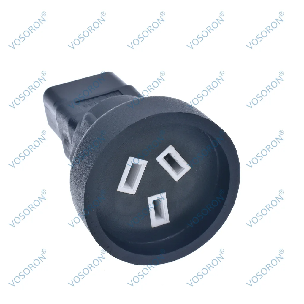 1 pz C14-AU presa IEC 320 C14 a SAA Australia 3 Pin femmina adattatore di alimentazione per PDU UPS presa convertitore spina ca