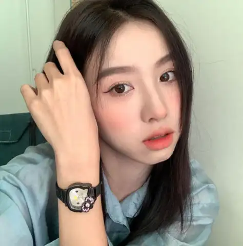 Hello Kitty Diamantklocka Katt Rosett Kawaii Rosa Dam Guld Silver Metall Smycken Tecknad Magnetisk Klocka Flickvän Födelsedag 12 best sales Hello Kitty smartklocka för barn - №9