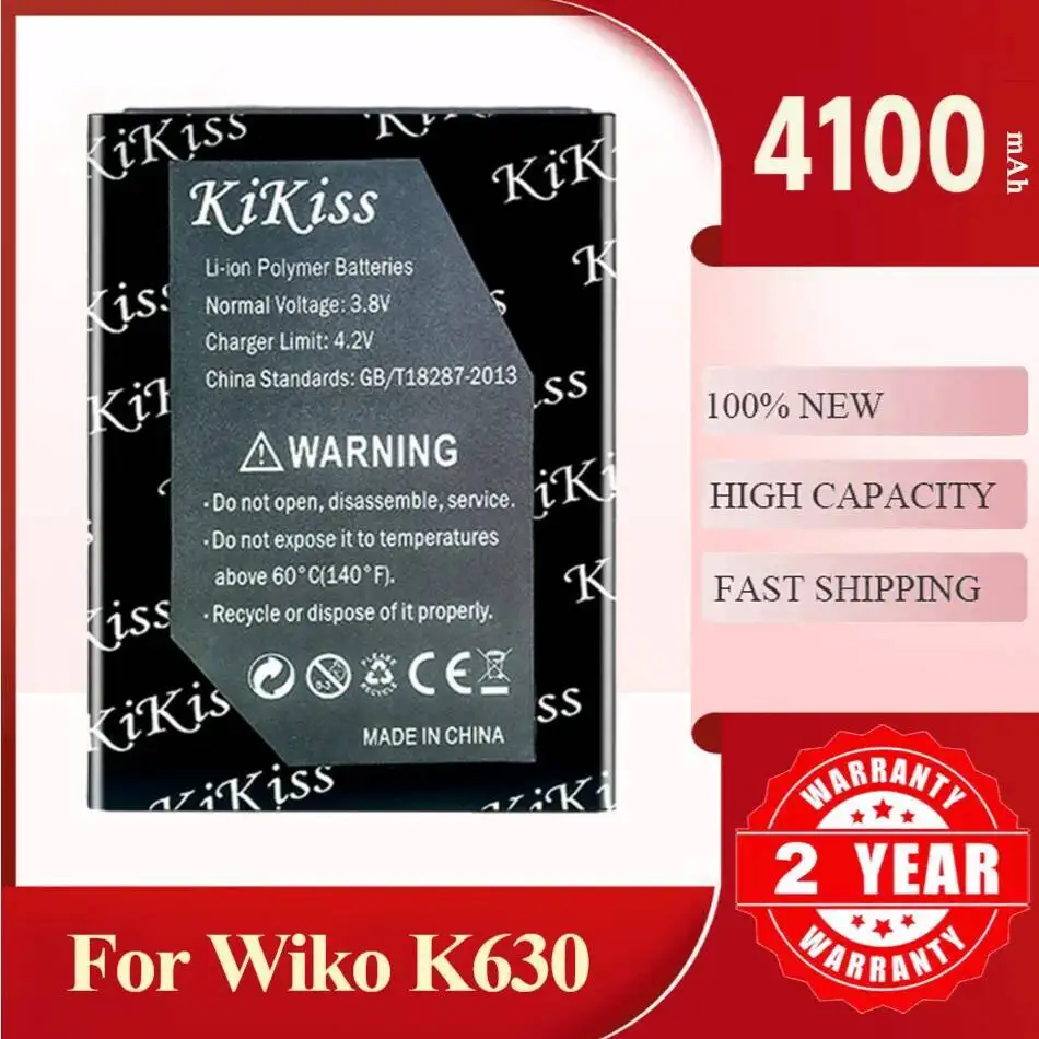 

Аккумулятор Kikiss 4100 мАч K630 для Wiko