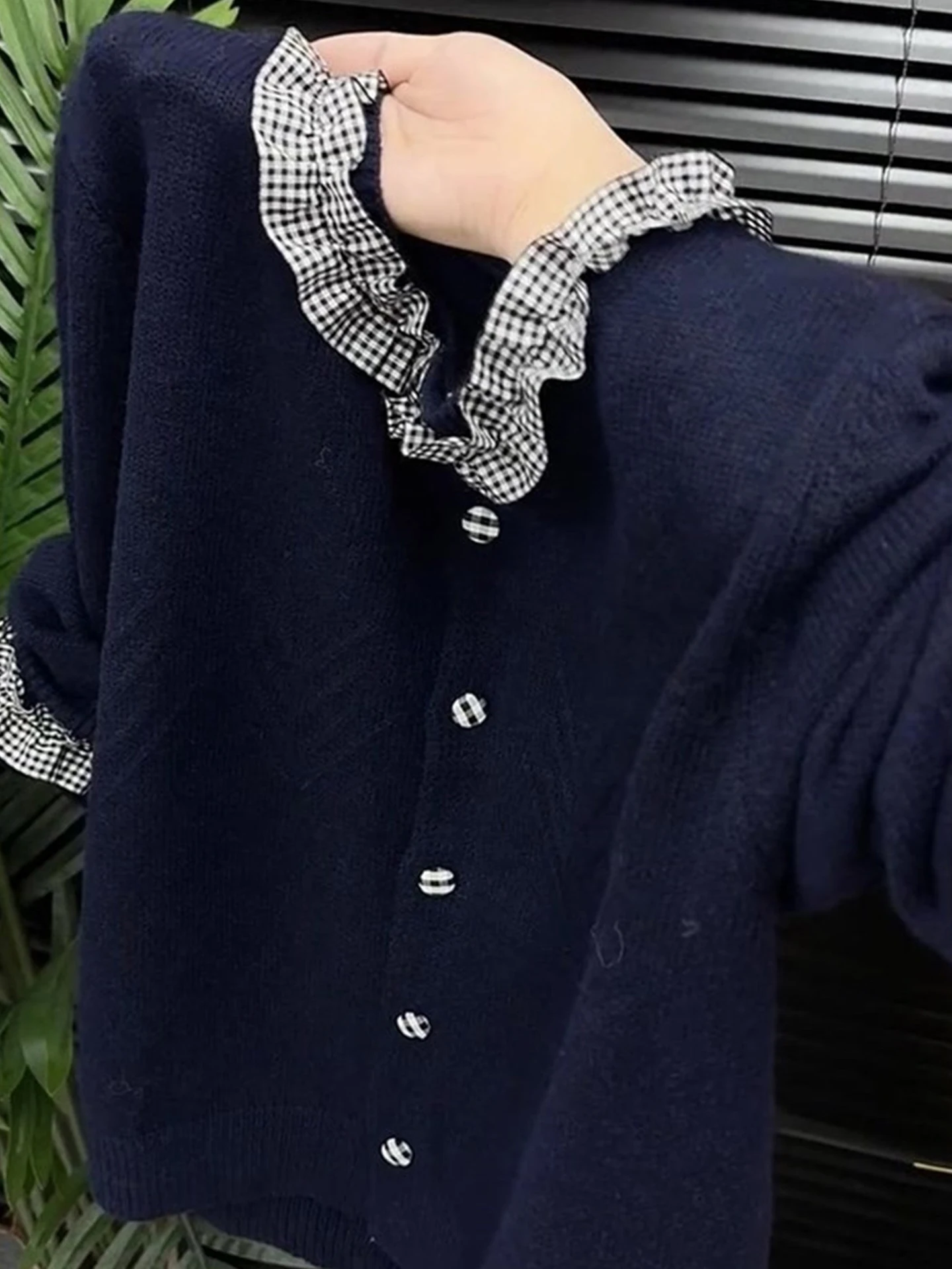 أنيقة الخريف محبوك سترة Camere طويلة Sve اللون Blo Wood ain زر واحد تصميم الشباب Sle تخفيف