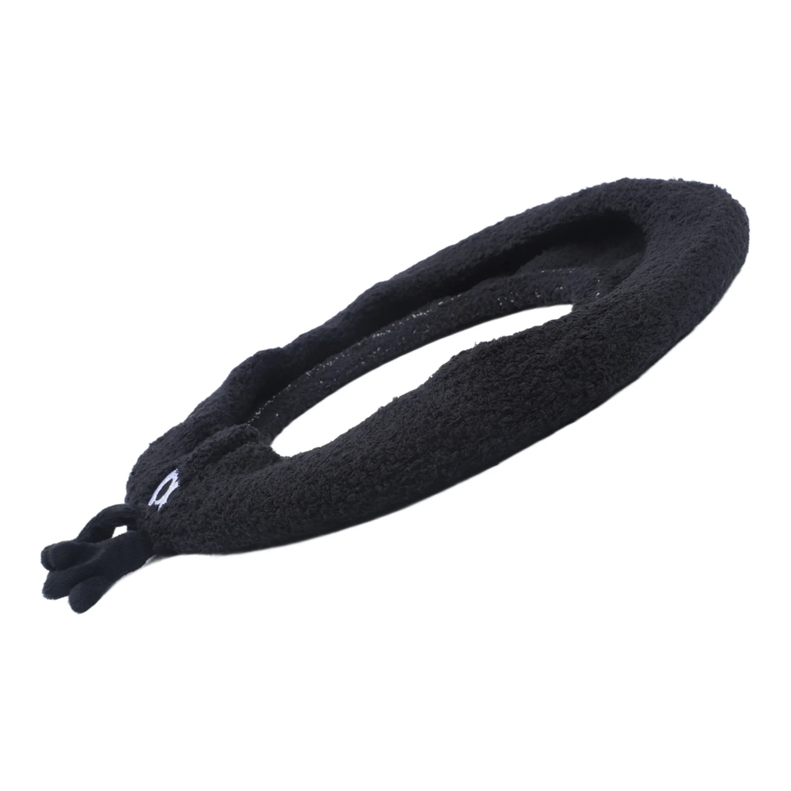 Toilet Seat Cover with Handle for Winter Soft Plush Design Compatible with Standard Toilets Washable Velvet Spandex Material