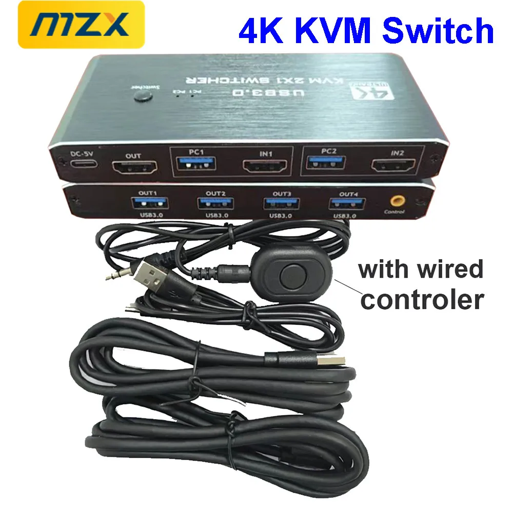 Kvm Switch 4K 60Hz …