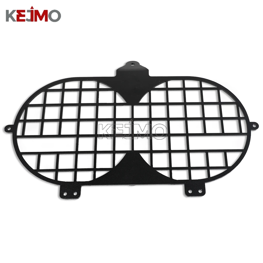 Para Honda XRV750 Africa Twin 1997-1998-1999-2000-2001-2002 Protector de parrilla de luz de cabeza XRV 750 Protector de cubierta de faro de motocicleta