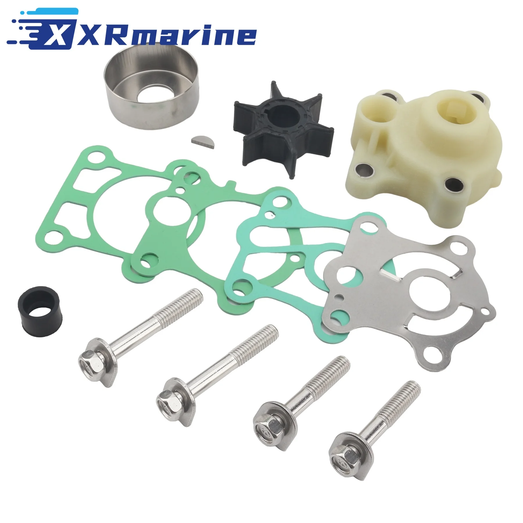 6H4-W0078 Water Pump Impeller Service Kit for Yamaha 2 Stroke 40hp 50hp Outboard 6H4-W0078-00 6H4-W0078-A0 18-3429