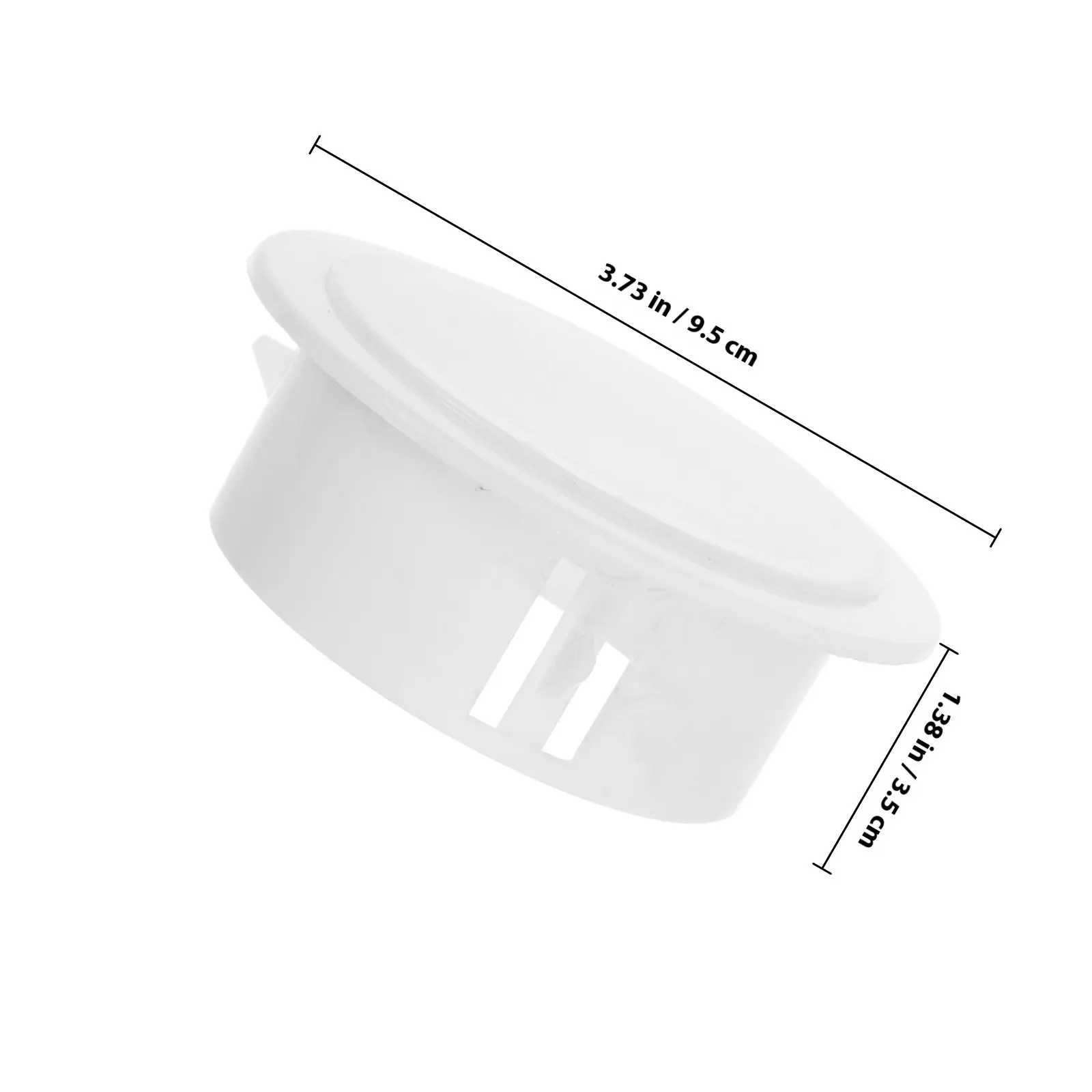 Air Conditioner Hole Cover ABS Decorative Wall Plug Ceiling Plate for Pipe Opening