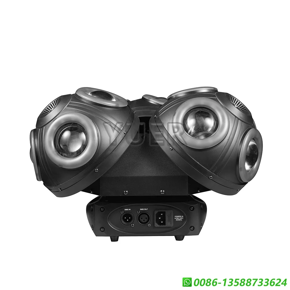 A cabeça movente 3in-1 conduziu o feixe, 12x10w, rgbw, laser do rg, 3in 1 efeito, iluminação da fase, DJ, disco, partido, ktv, clube, lâmpada interna