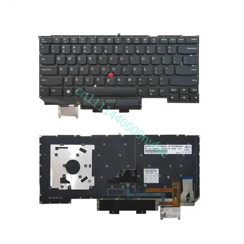 US for lenovo x1 carbon i7 X1 Carbon X1C 2017 2018 5th 6th gen5 gen6 2017 2018 01ER623 01LX539 Laptop backlit keyboard 0.3