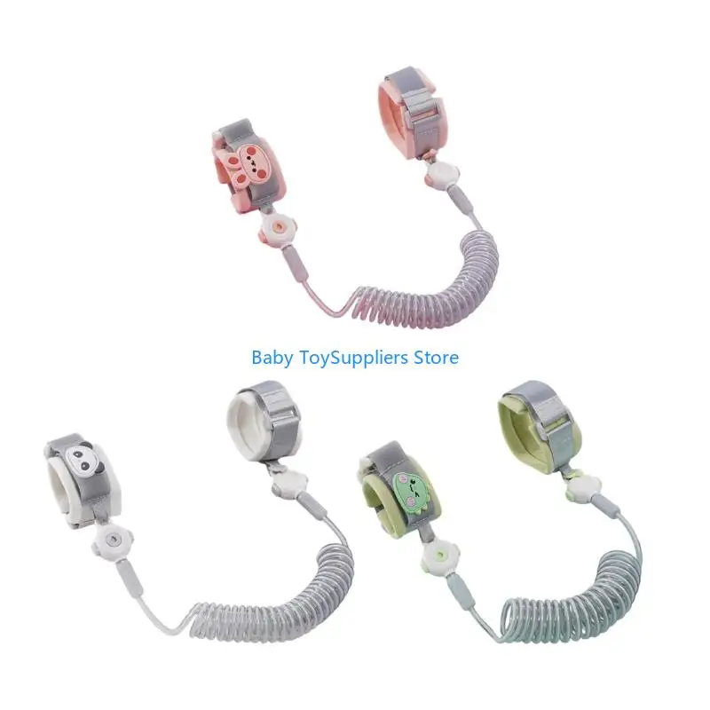 

R1WF Kids Breakaway Detachable Security Tethers Double Locking System Reinforced Metal ABS Cotton Blend Comfortable Anti Lost