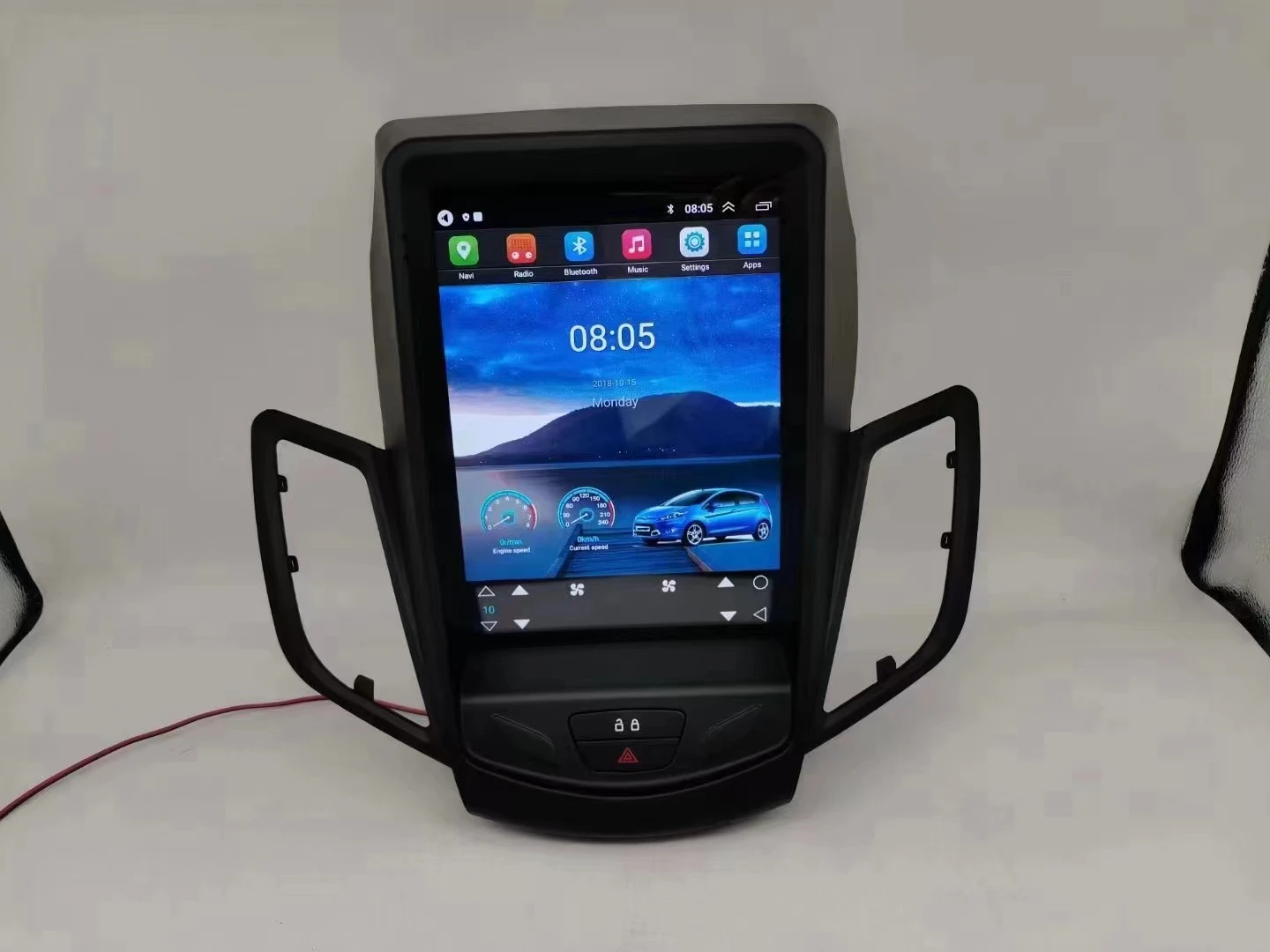 포드 피에스타 MK7 2009 2010 2011 2016 라디오 플레이어, 안드로이드 12 자동차 멀티미디어, 2Din 4G 카플레이, 자동차 스테레오 오디오, 9.7 인치