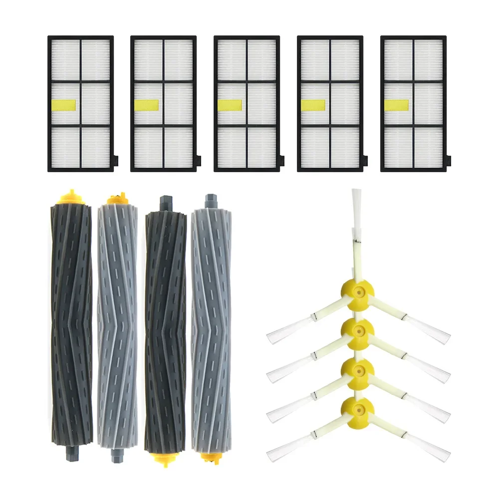 New Debris Extractor Brush,HEPA Filter,Side Brush Kit For iRobot Roomba 800 870 880 980 Vacuum Cleaner Accessories Parts