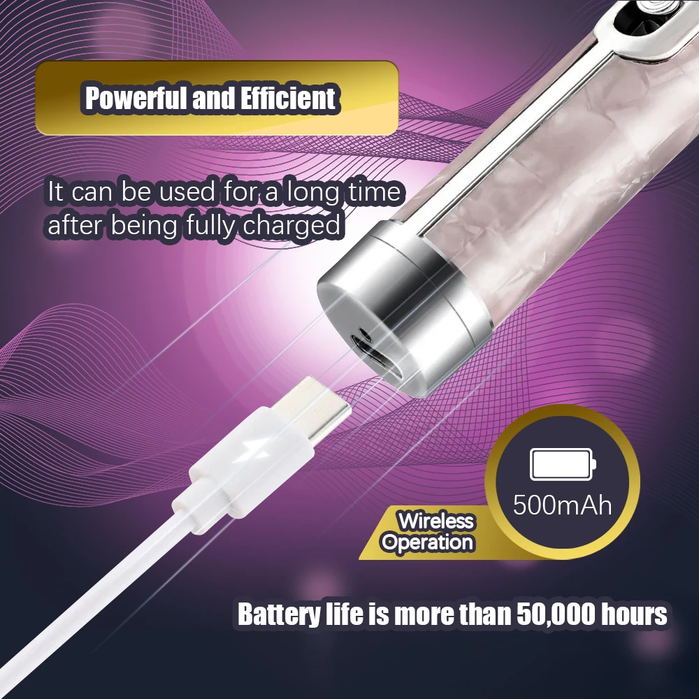 Electric Nail File Set Nails 4 Speeds Cordless Acrylic Nail Tool Thick Nails Edge Shaping Polishing Grinding Nursing Dead Skin